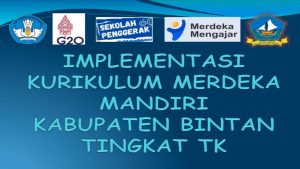 Implementasi Kurikulum Merdeka Mandiri Kabupaten Bintan Jenjang TK